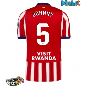 Atletico Madrid Johnny Cardoso #5 Kotipaita 2026-27 Lyhythihainen Atletico Madrid Johnny Cardoso #5 Kotipaita 2026-27 Lyhythihainen